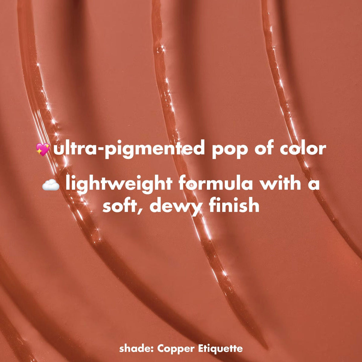 Blush liquide longue tenue e.l.f. Camo – Copper Etiquette