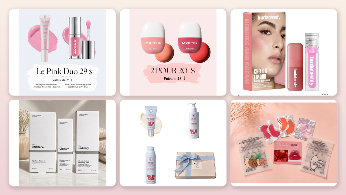 ENSEMBLES À PRIX AVANTAGEUX