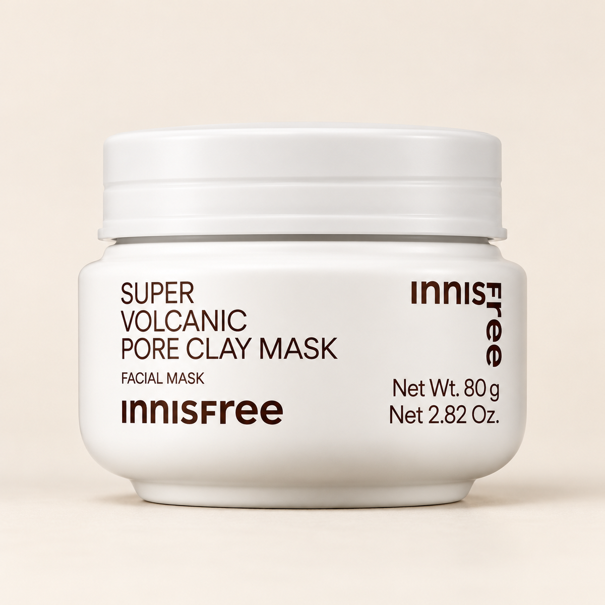 Masque purifiant à l’argile volcanique Innisfree Super Volcanic Pore Clay Mask — 80 g