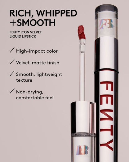 Fenty Icon Velvet Liquid Lipstick – Fashion Fiend | Rouge à lèvres liquide velours