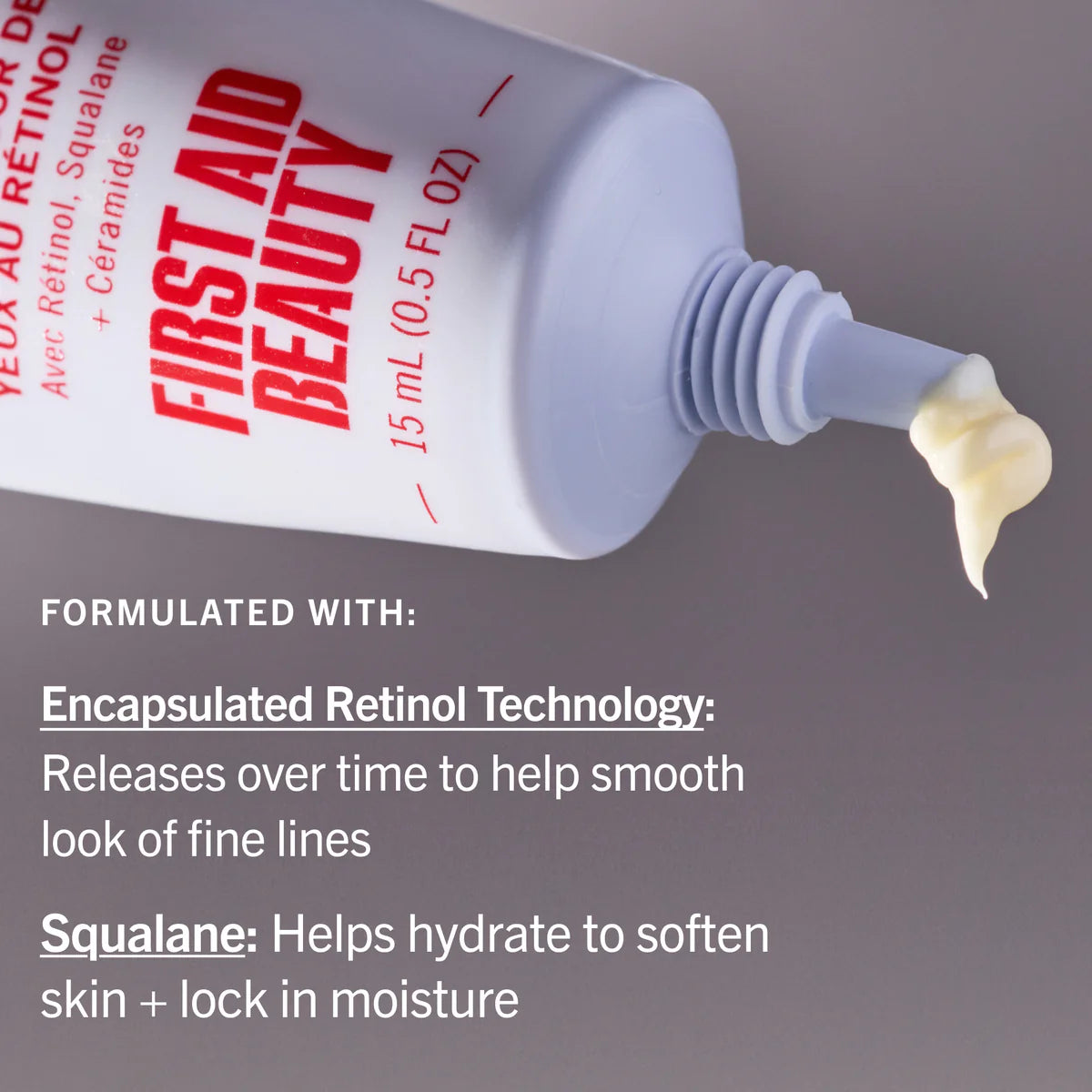 Crème contour des yeux au rétinol First Aid Beauty Ultra Repair (15 ml)