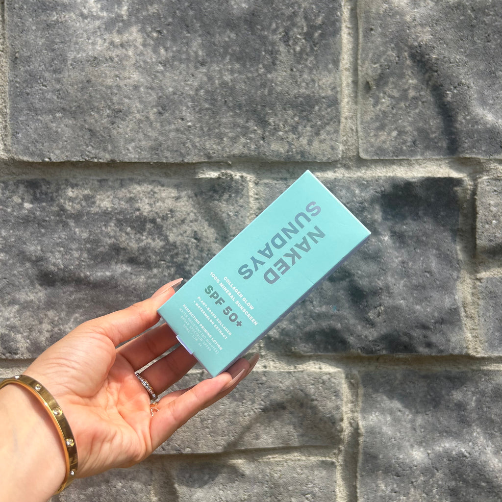 Self love box Denim-B - self-care gift box with denim handbag, skincare, makeup and hair accessories from Anastasia Beverly Hills, Fenty Beauty and more