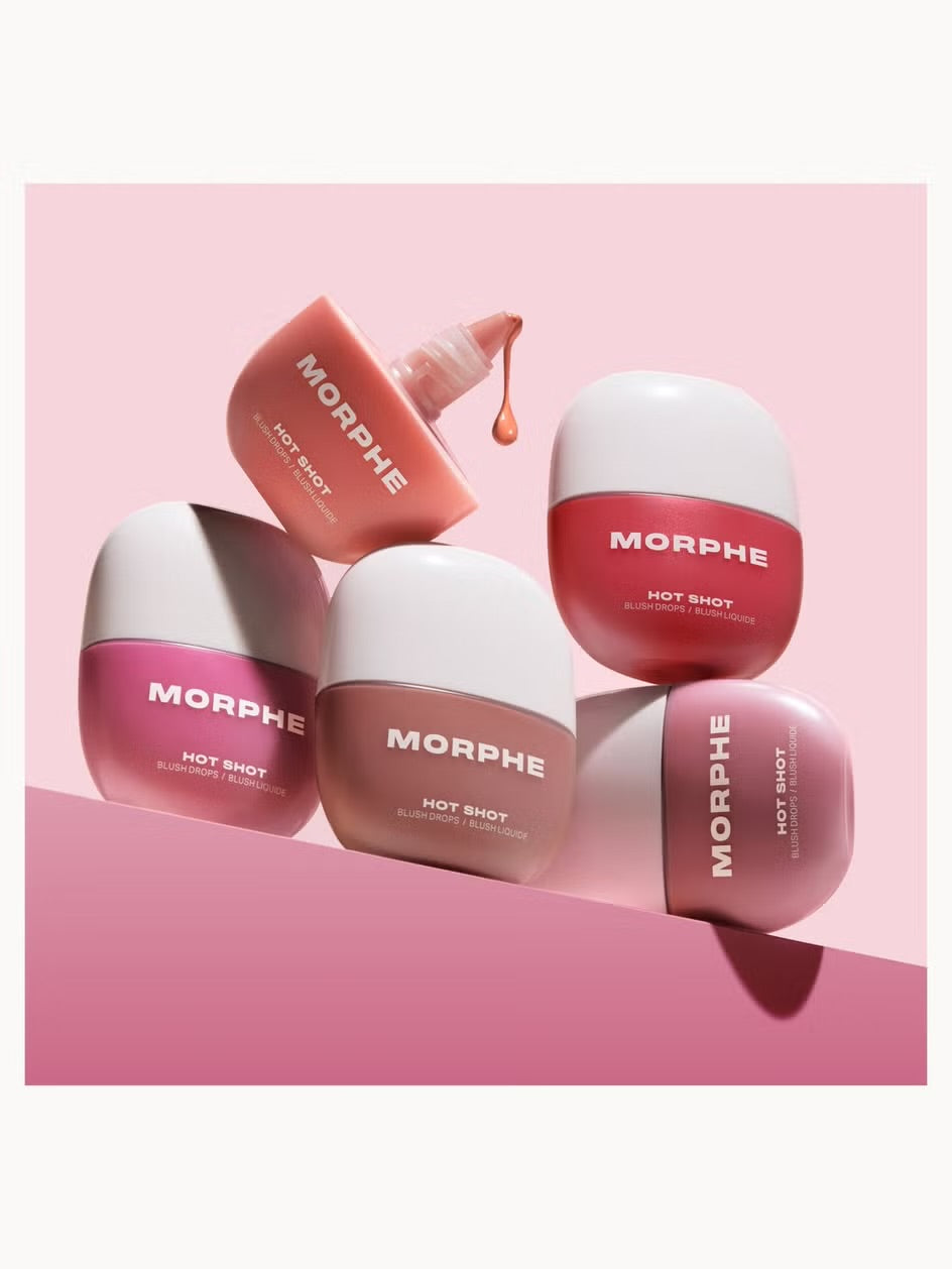 Gouttes de fard à joues Morphe Hot Shot – Fireball