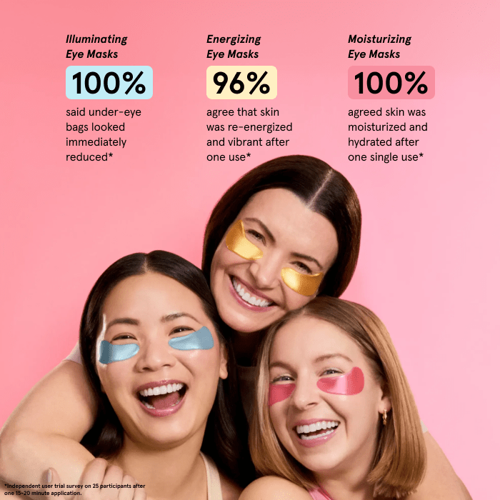 Trio de masques contour des yeux Grace & Stella – 24 paires