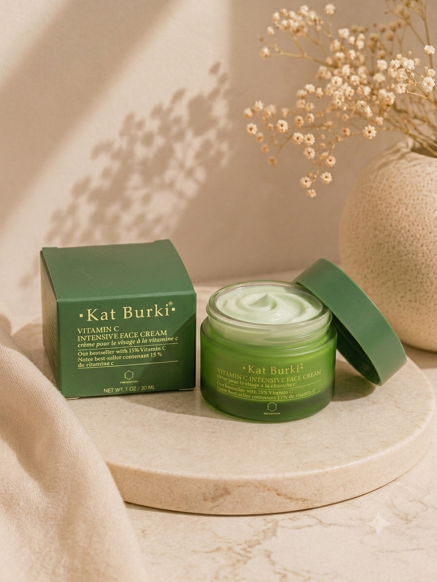 Crème visage intensive à la vitamine C Kat Burki (50 ml)
