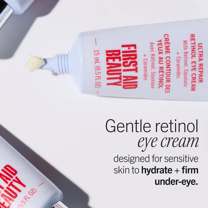 First Aid Beauty Ultra Repair Retinol Eye Cream 15 mL | Crème contour des yeux au rétinol Ultra Repair 15 ml