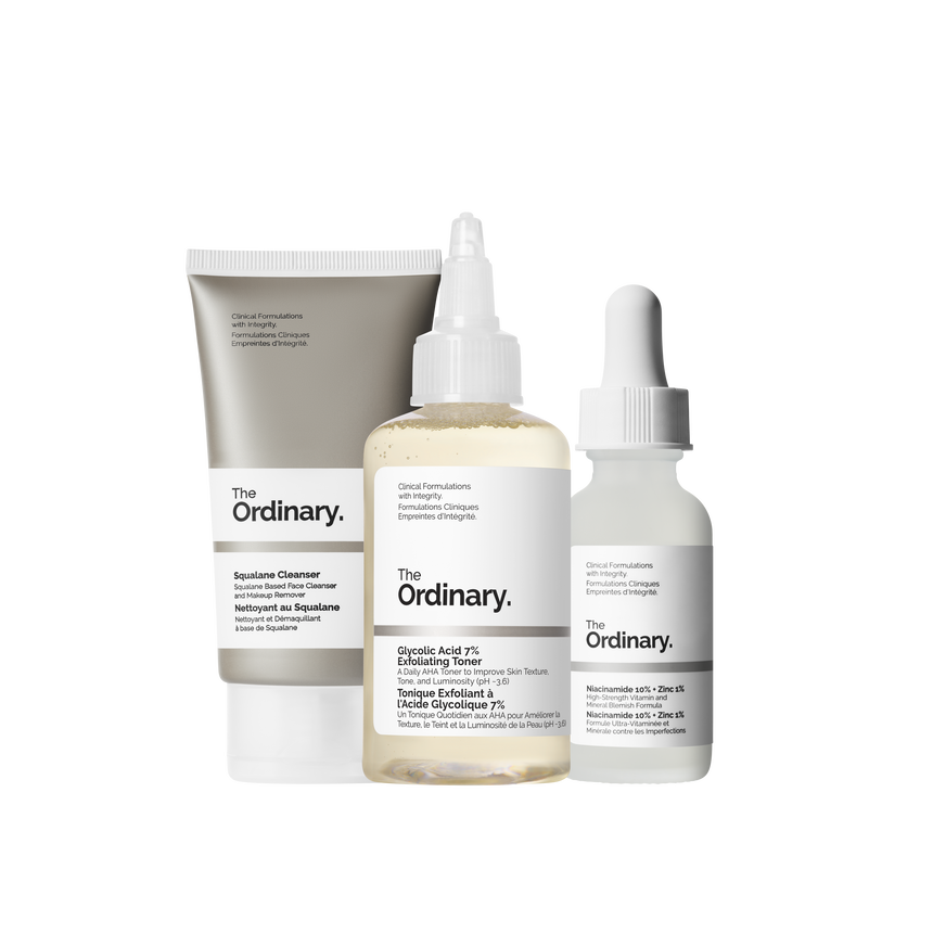 Ensemble routine peau lisse The Ordinary