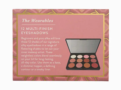 Laura Geller The Wearables Eyeshadow Palette – 12 Shades