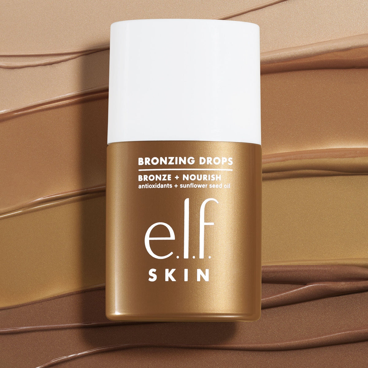 Gouttes bronzantes e.l.f. SKIN – Pure Gold Bronze 2 (30 ml)