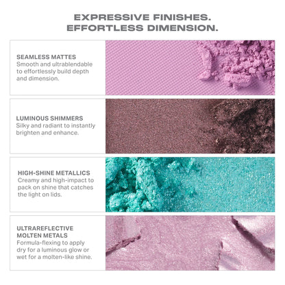 Morphe Cloudscape 6-Pan Eyeshadow Palette | Palette de 6 fards à paupières Cloudscape