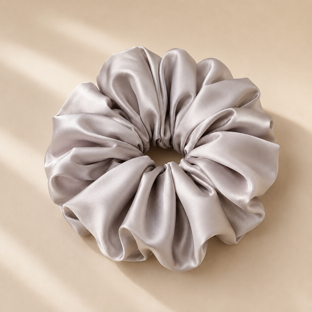 Chouchou satin XL – Couleurs variées