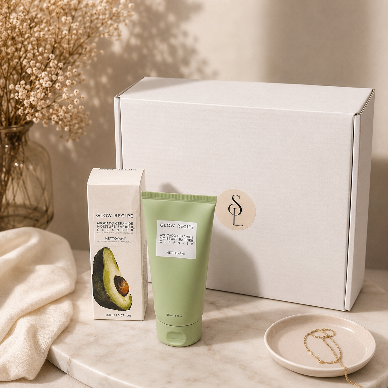 Nettoyant barrière d'hydratation à l'avocat et aux céramides Glow Recipe (150 ml)