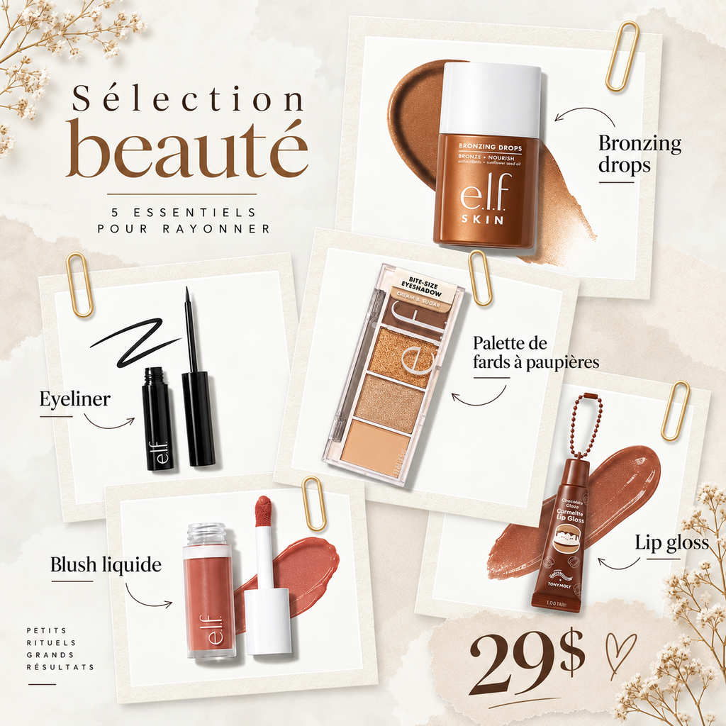 Kit Beauté Essentiel – 29$