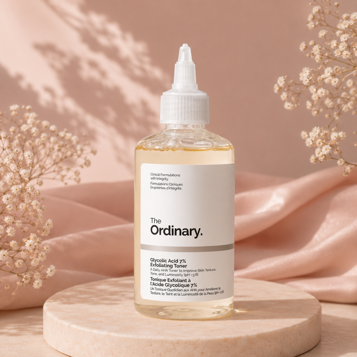 Tonique exfoliant à l'acide glycolique 7 % The Ordinary (240 ml)