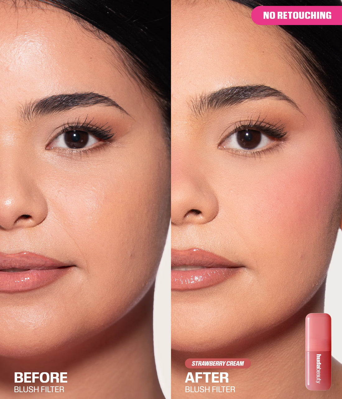 Duo fard à joues et huile à lèvres Huda Beauty Berries & Cream