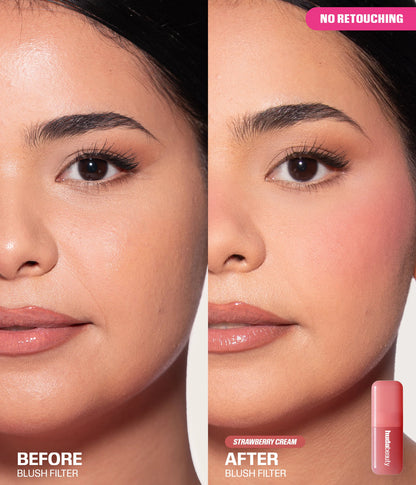 Huda Beauty Berries & Cream Blush & Lip Duo | Duo fard à joues liquide et huile à lèvres