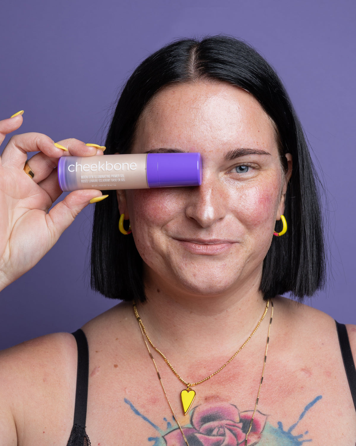 Cheekbone Beauty – Base illuminatrice en gel Moon Dew