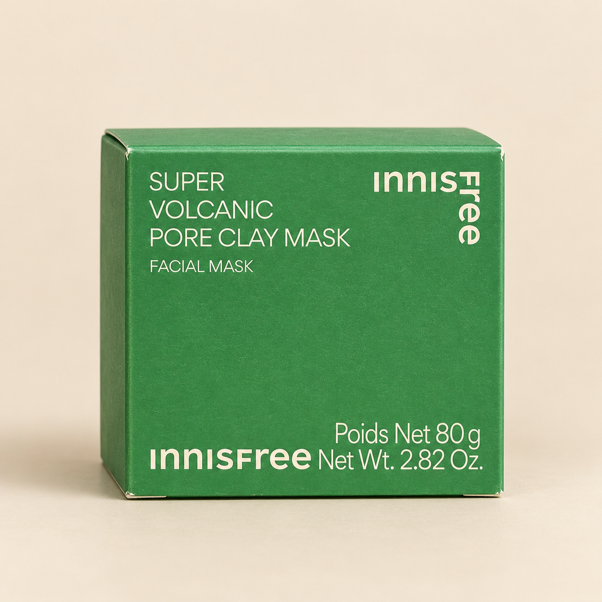 Masque purifiant à l’argile volcanique Innisfree Super Volcanic Pore Clay Mask — 80 g