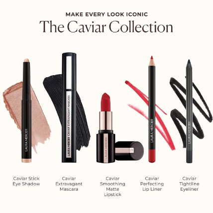 Rouge à lèvres Laura Mercier teinte Coral Velour, fini velouté corail