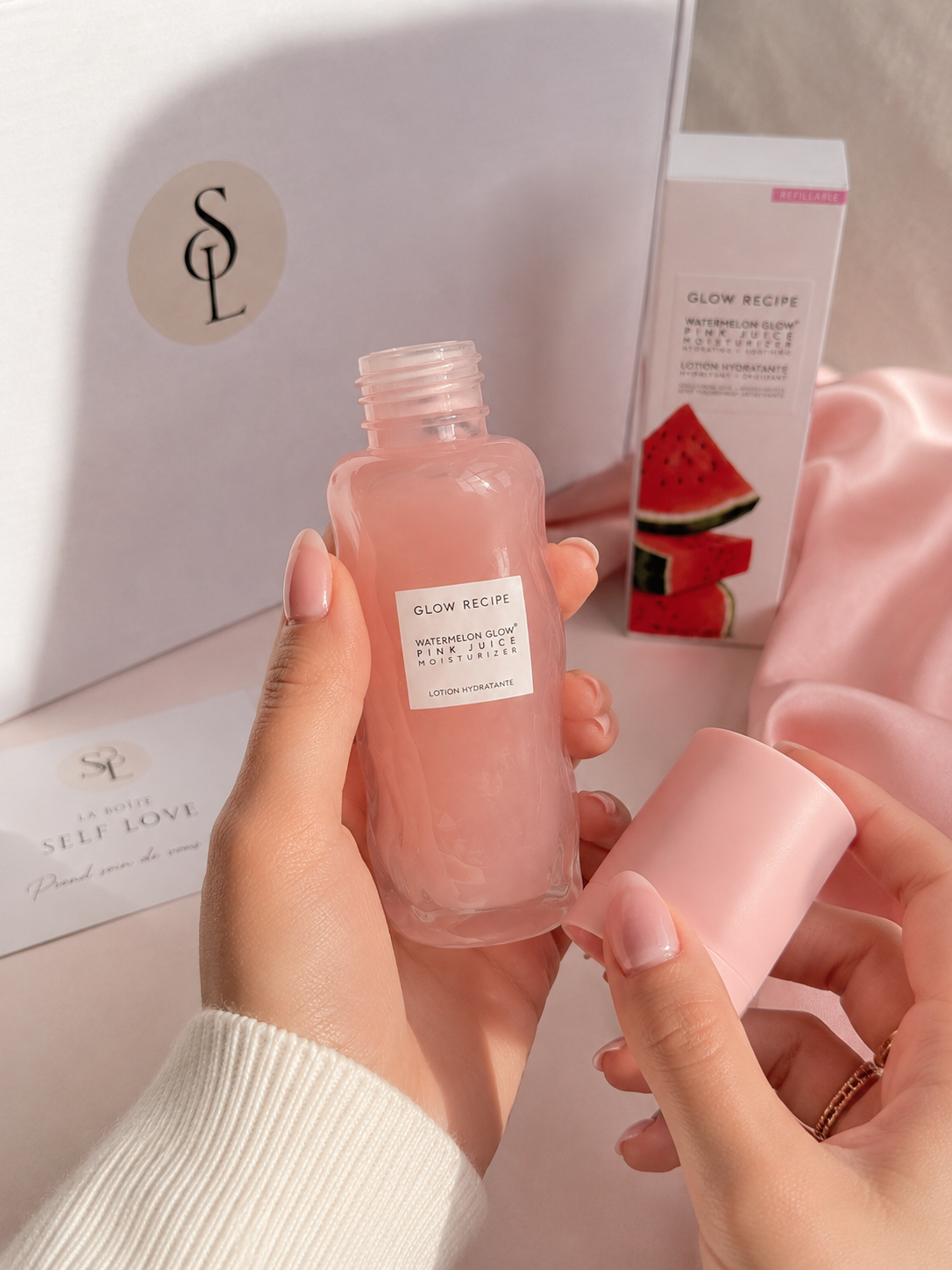 Crème hydratante Watermelon Glow Pink Juice Glow Recipe (50 ml)