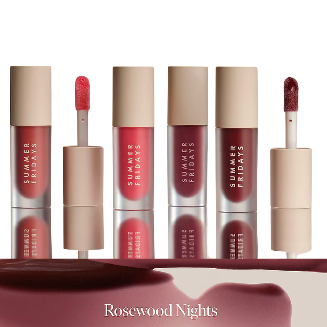 Huile à lèvres Summer Fridays Dream – Rosewood Nights