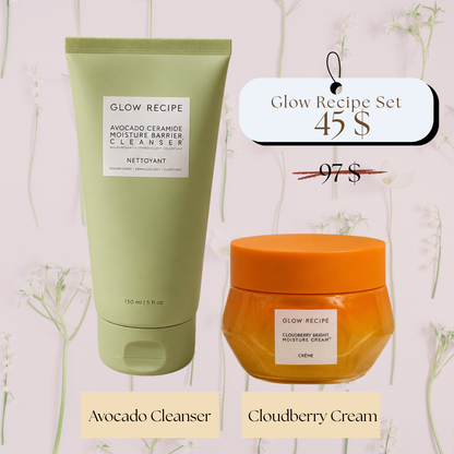 Glow Recipe Cleanse & Hydrate Set | Ensemble Nettoyage & Hydratation