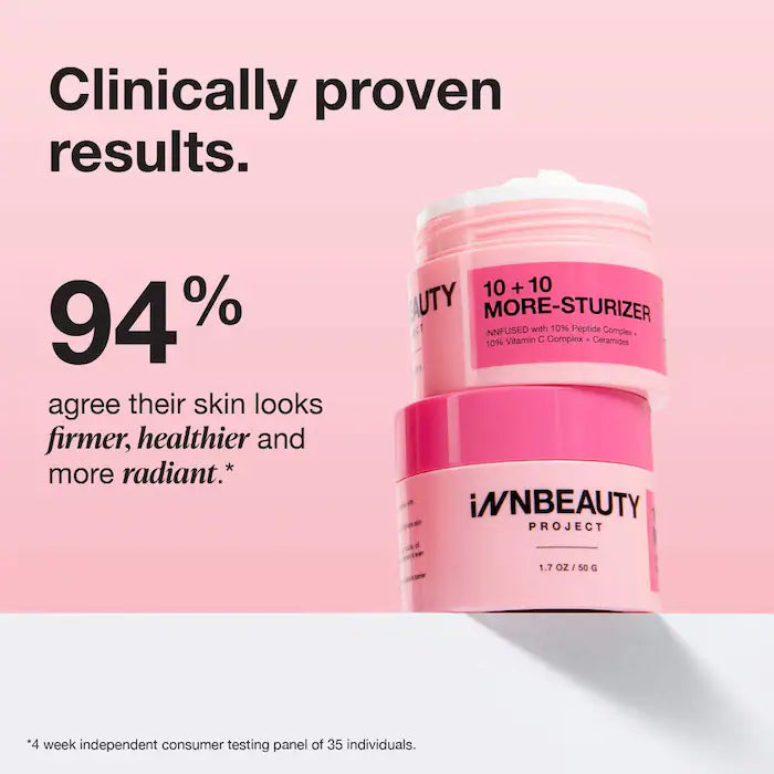 Crème hydratante 10+10 More-Sturizer INNBEAUTY PROJECT (50 ml)