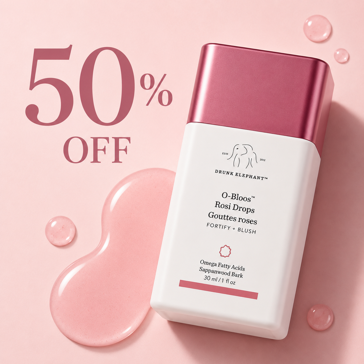 Gouttes rosées Drunk Elephant O-Bloos™