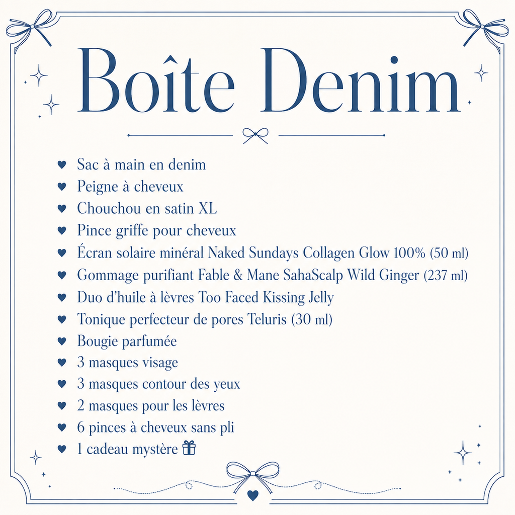 Denim-A – Coffret Self Care Édition Limitée