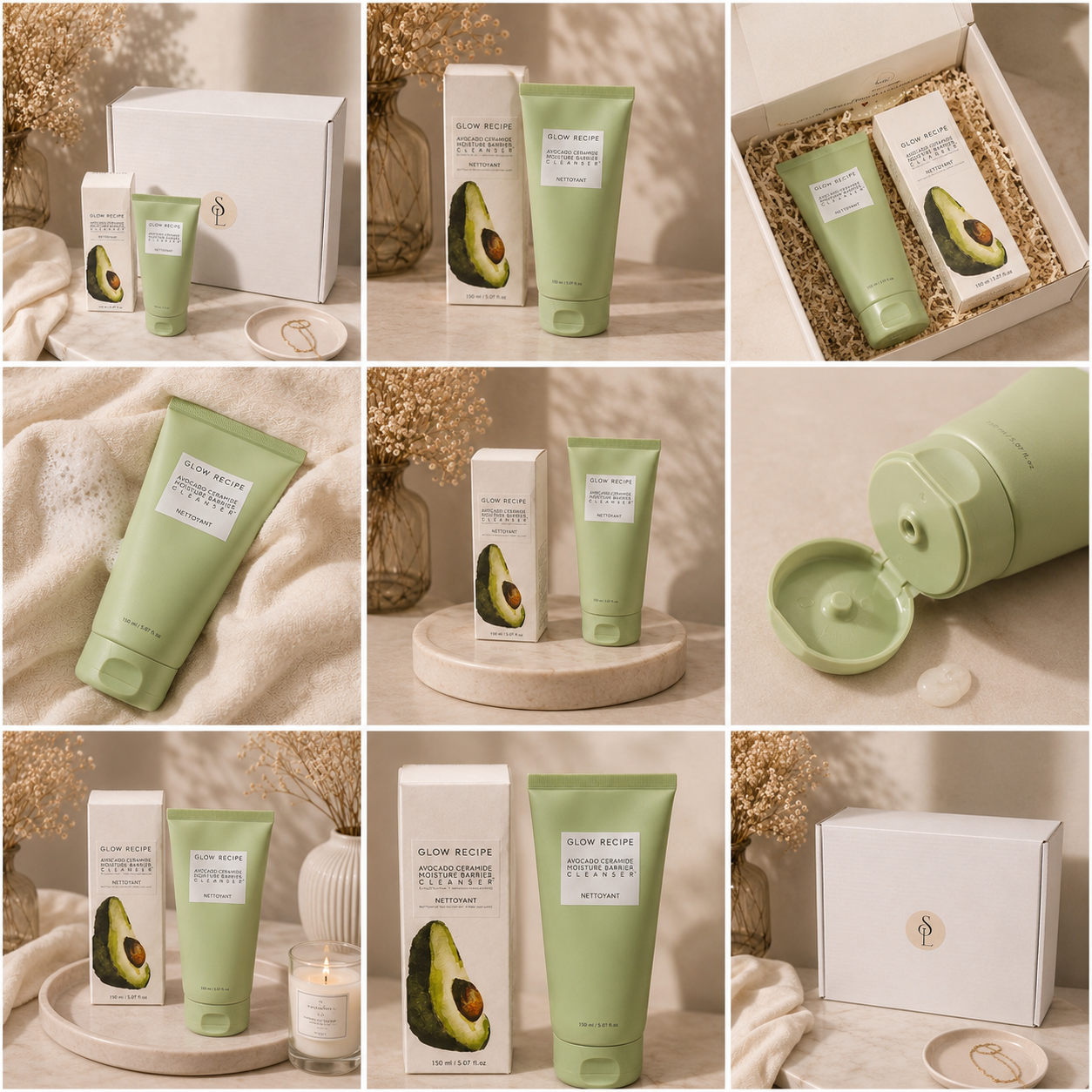 Nettoyant barrière d'hydratation à l'avocat et aux céramides Glow Recipe (150 ml)
